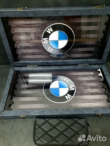 Нарды ручной работы «BMW» купить с доставкой Нарды ручной работы «BMW»