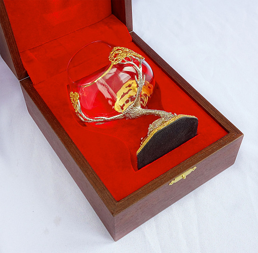 Бокал для коньяка  «Охота на кабана»