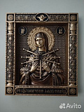 Резная икона Умягчение злых сердец