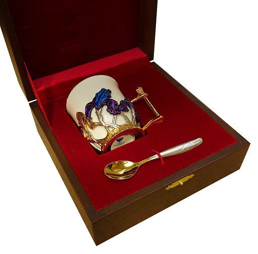 Подарочная кофейная чашка "Стрекоза"